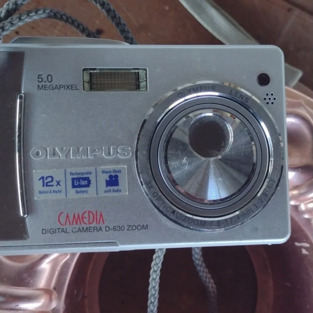 Olympus Silver Digital Camera